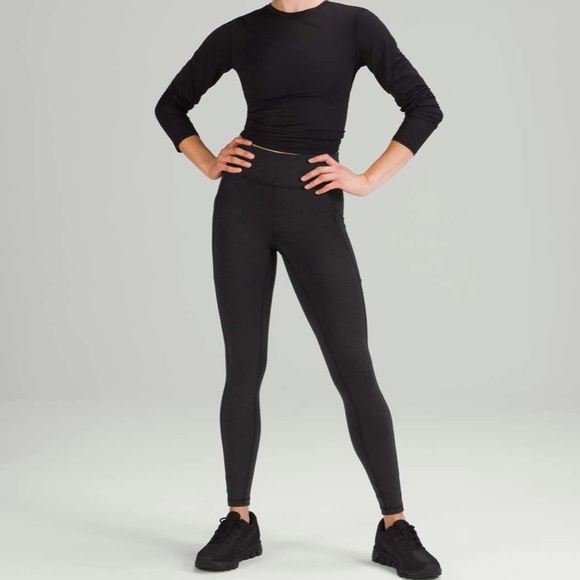 lululemon athletica Pants - Lululemon‎ Invigorate High-Rise Tight 28" Black size 2